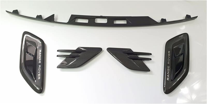 Range Rover Sport Carbon Fibre Kit Vents Tailgate LR128556 LR128557 LR128561 LR128562 LR098814 Range Rover
