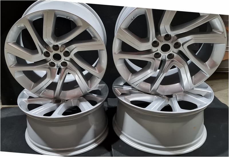 Range Rover Sport 21€� Kong Silver Alloy Wheels LR099136 JK621007BA Jaguar Land Rover