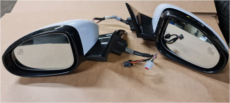 Jaguar F Type Door Mirror Pair USA Spec 2014> Norfolk Prestige Car Parts UK Ltd