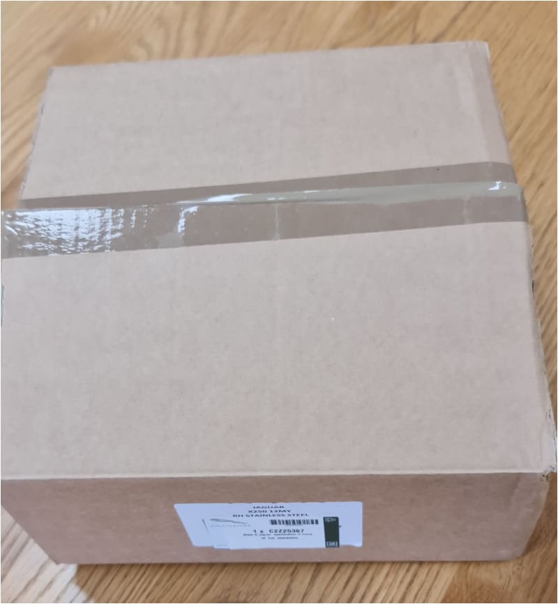 Jaguar XF Tailpipe Finisher Kit Pair 2.2 diesel 2009-15 C2Z25367 CX2M5C262AA Jaguar Land Rover