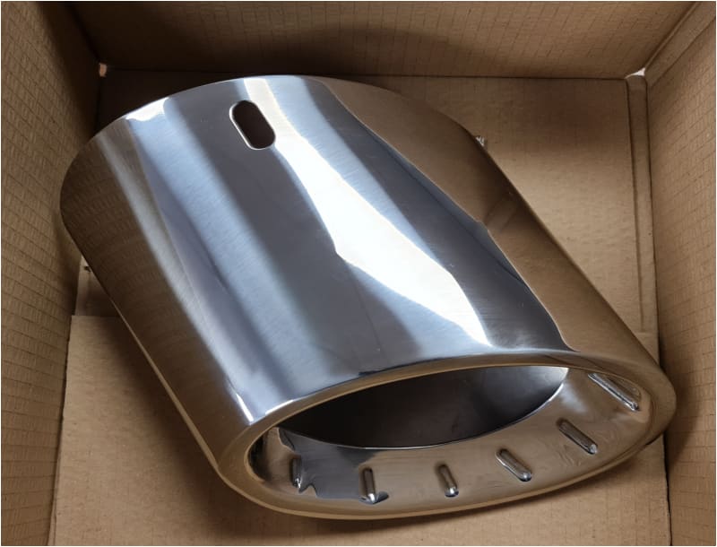 Jaguar XF Tailpipe Finisher Kit Pair 2.2 diesel 2009-15 C2Z25367 CX2M5C262AA Jaguar Land Rover