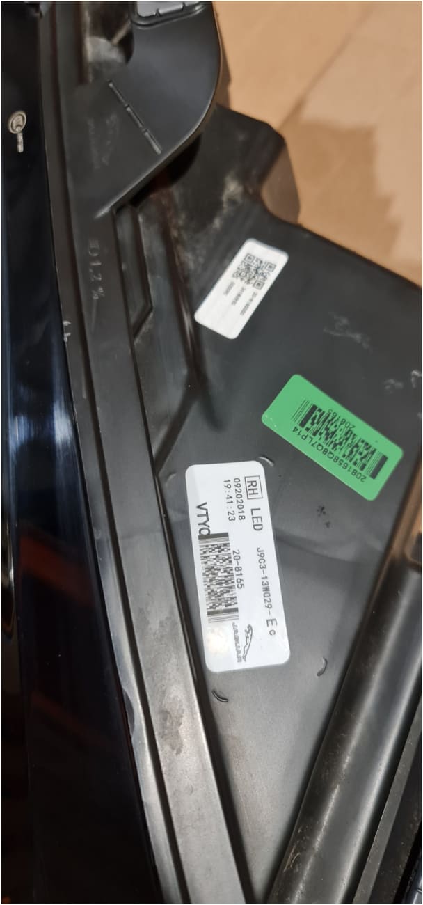Jaguar E Pace Headlight LED Pair Left Hand Drive J9C20697 J9C20688 Norfolk Prestige Car Parts UK Ltd