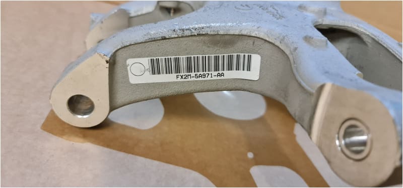 Genuine Jaguar XF RS Hub Carrier LH Rear 2006-2014 C2Z30676 FX2M5A971AA Jaguar
