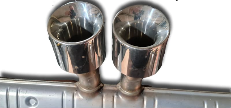 Genuine Jaguar F Type Non-Active Silencer Exhaust 3.0 T2R14179 EX535K244BE Jaguar
