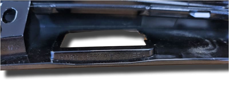 Jaguar XK Boot Finisher White Black C2P20432 BW8313550 Norfolk Prestige Car Parts UK Ltd