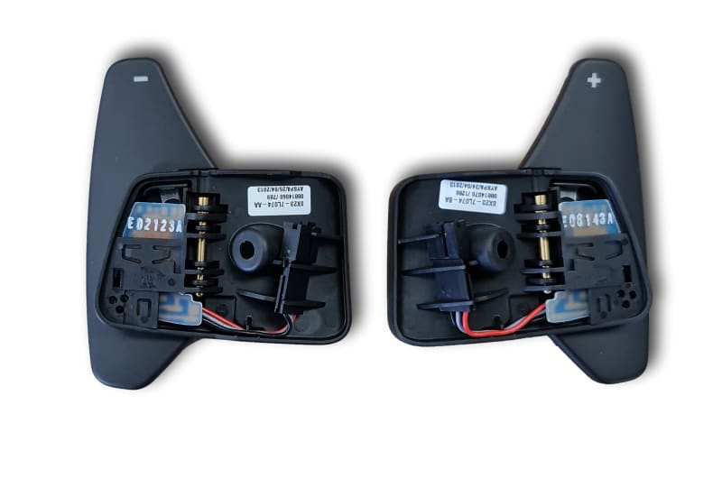 Genuine Jaguar XE Steering Wheel Gear Change Paddles 2016>on C2Z4185 C2Z4184 Jaguar Land Rover