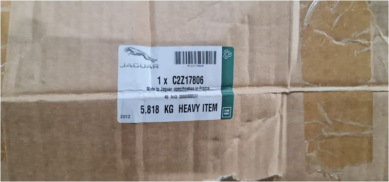Genuine Jaguar Induction Manifold 3.0 SC C2Z28244 LR050936 DX239424AC Jaguar Land Rover