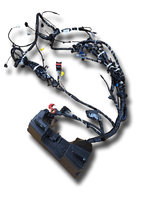 Jaguar Xf Front Harness Loom 2009-15 3.0 Petrol Lhd C2Z23662 Cx2314290A Looms