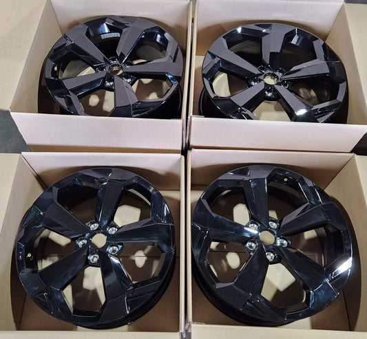 Nissan Juke 19’’ Alloy Wheels Gloss Black Set Of 4 7.5J 35 2021My 6Pa8B