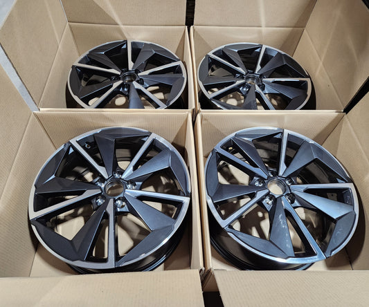 Nissan Qashqai Juke 19’’ Alloy Wheels Diamond Cut Set Of 4 D03006Ua4J