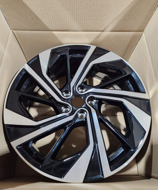 Nissan Qashqai 20’’ Alloy Wheel Oem Diamond Cut And Gloss Black 6Ua6A Wheels