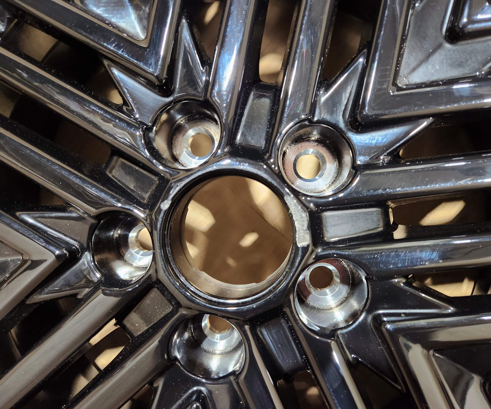 Nissan Leaf 17’’ Alloy Wheels Diamond Cut Gloss Black 6.5J 45