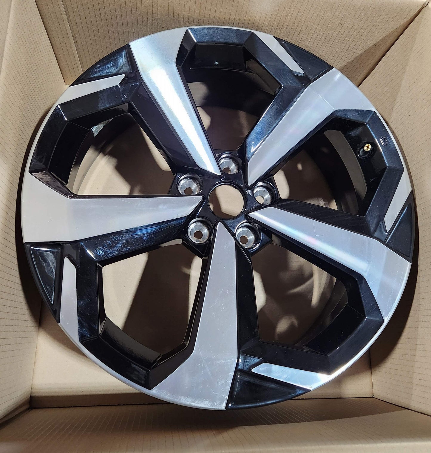 Nissan Juke 19 "Leichtmetallrad Diamant geschnitten und glänzend schwarz 6pa3b