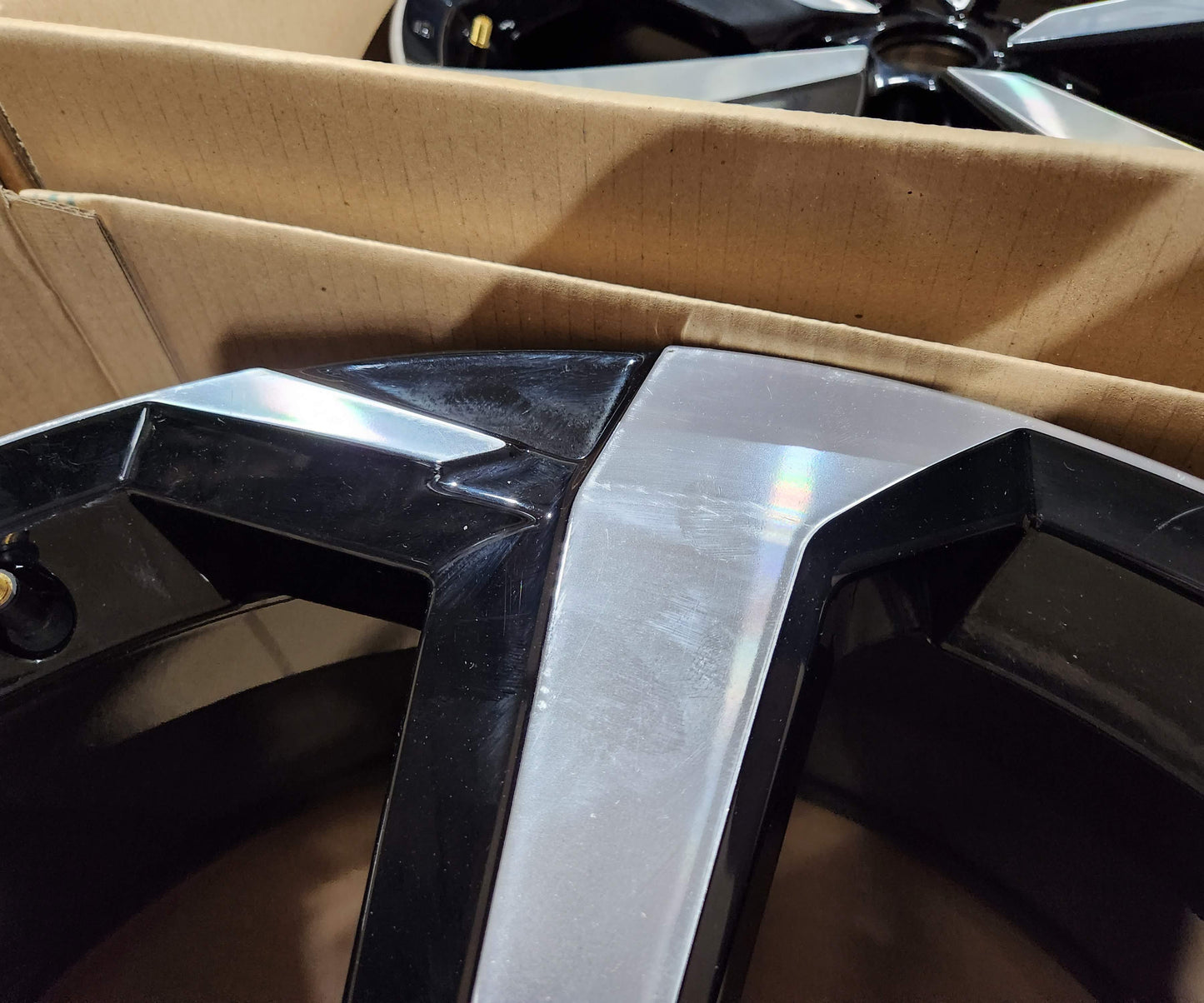 Nissan Juke 19 "Leichtmetallrad Diamant geschnitten und glänzend schwarz 6pa3b