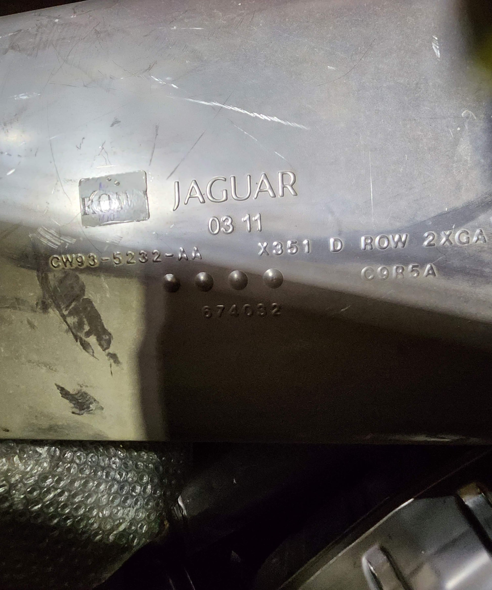 Jaguar Xj Exhaust Silencer Left Hand 3.0 Diesel Eu4 C2D17504 Cw935232A