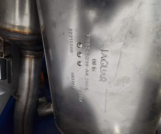 Jaguar Xj Exhaust Silencer Right Hand 3.0 Diesel Eu4 C2D40557 Fw935230Aa