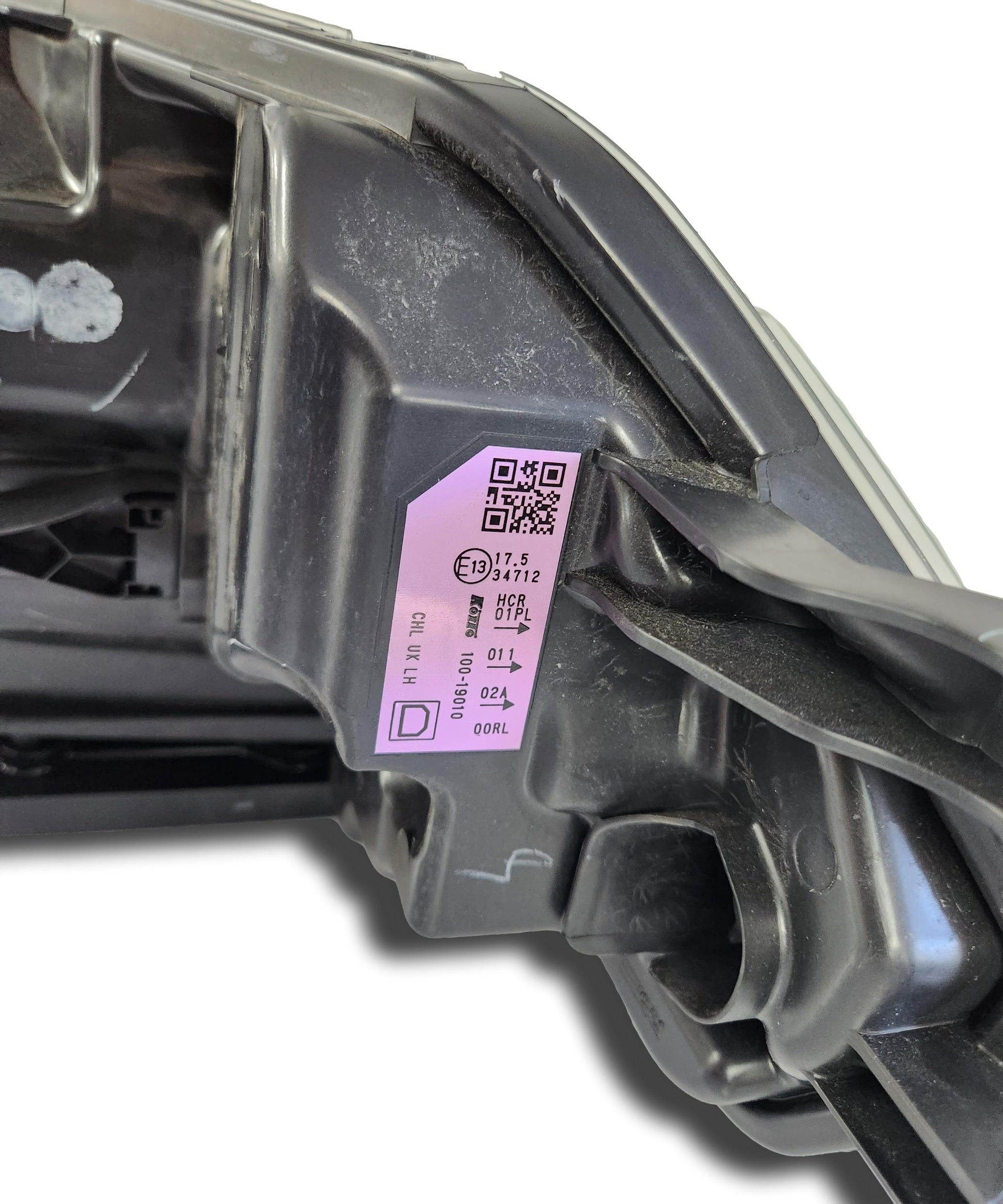 Nissan Qashqai Headlight Halogen Left Side Uk 26060Hv50B 100-19010 2016-20