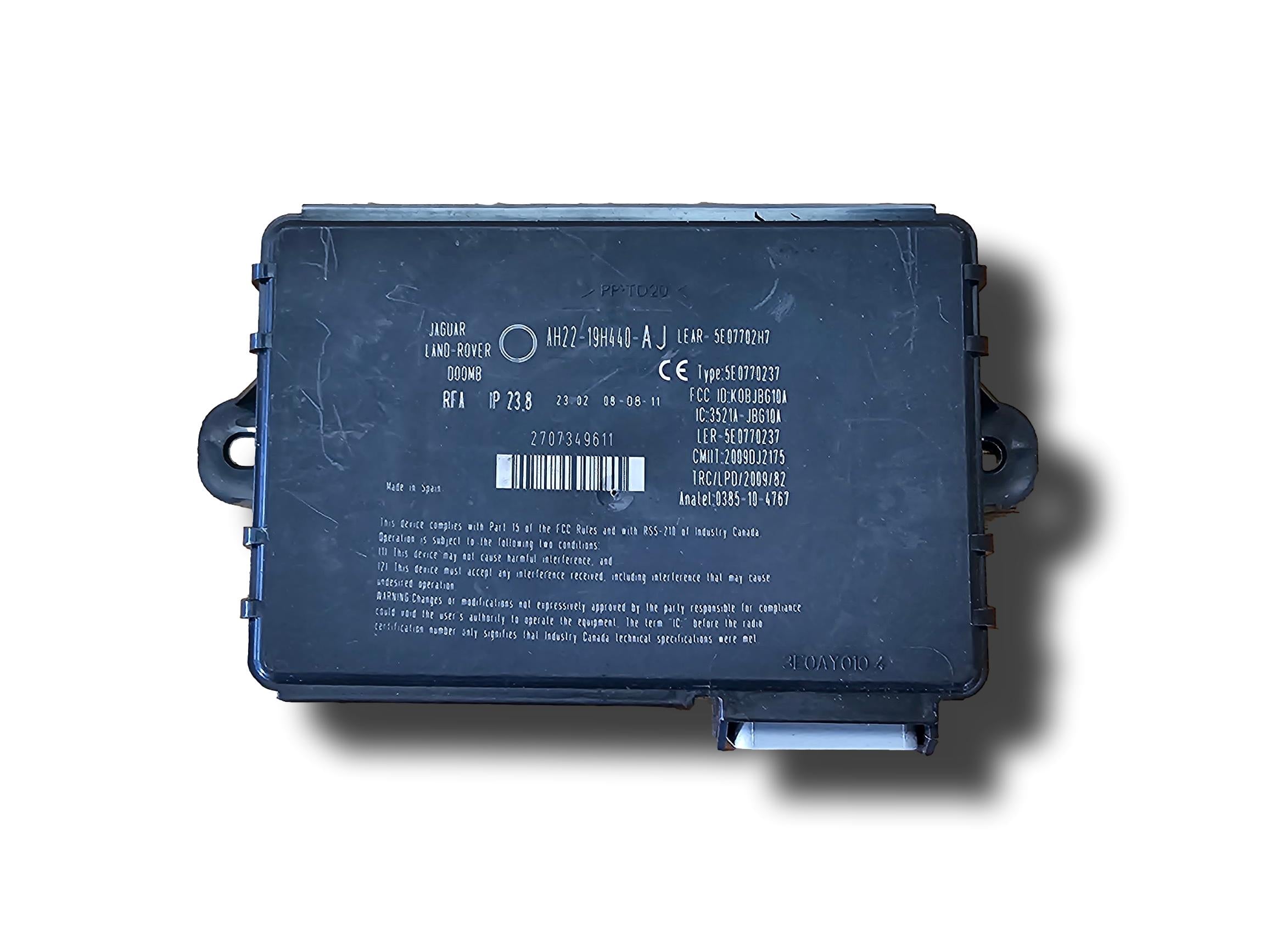 Security Control Module Subaru Jaguar XJ Security Control Module 2010-19 C2D44410 AH2219H440AJ ...