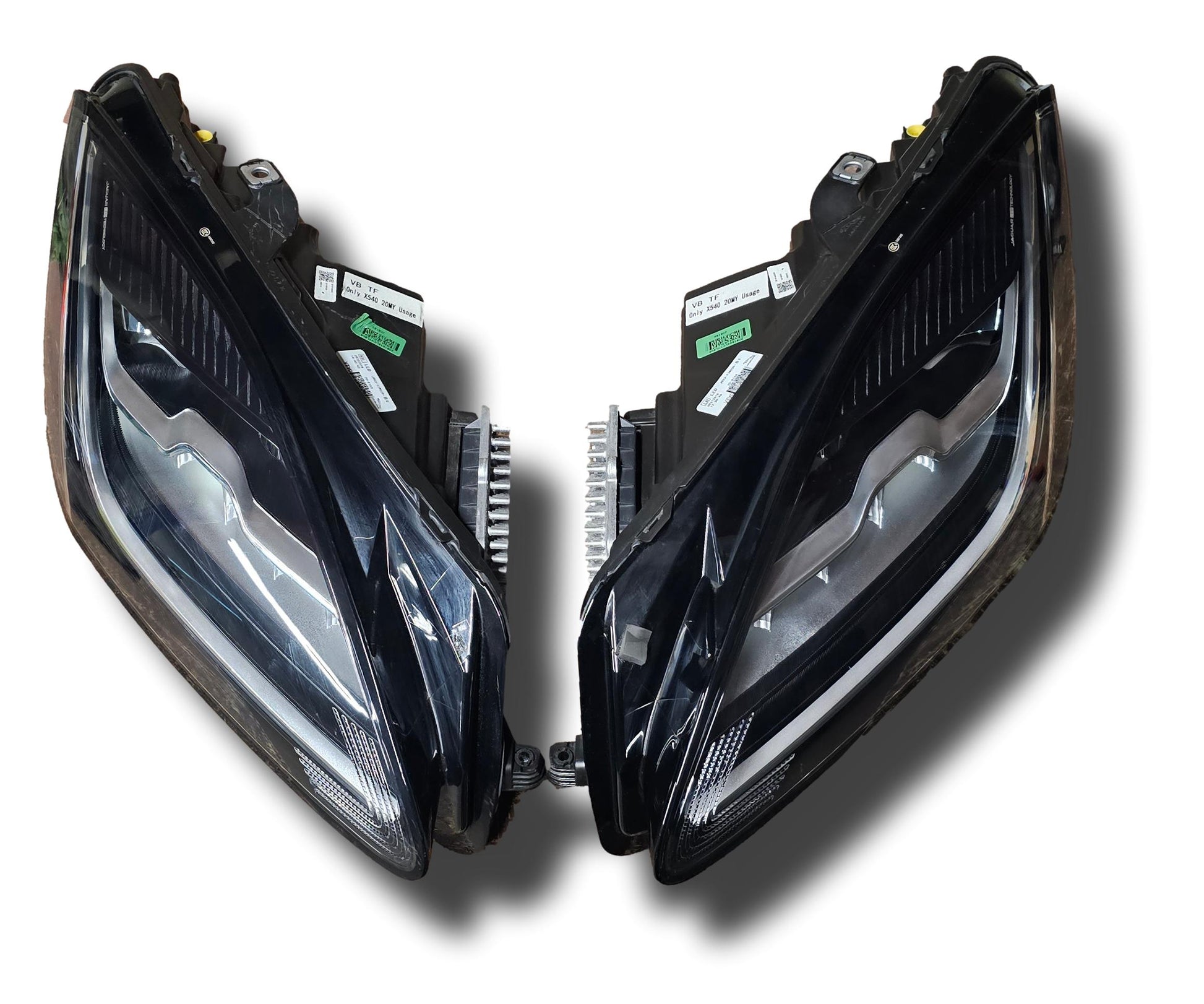 Jaguar E Pace Headlights Led Left Hand Drive Pair J9C5249 J9C5243 Headlight