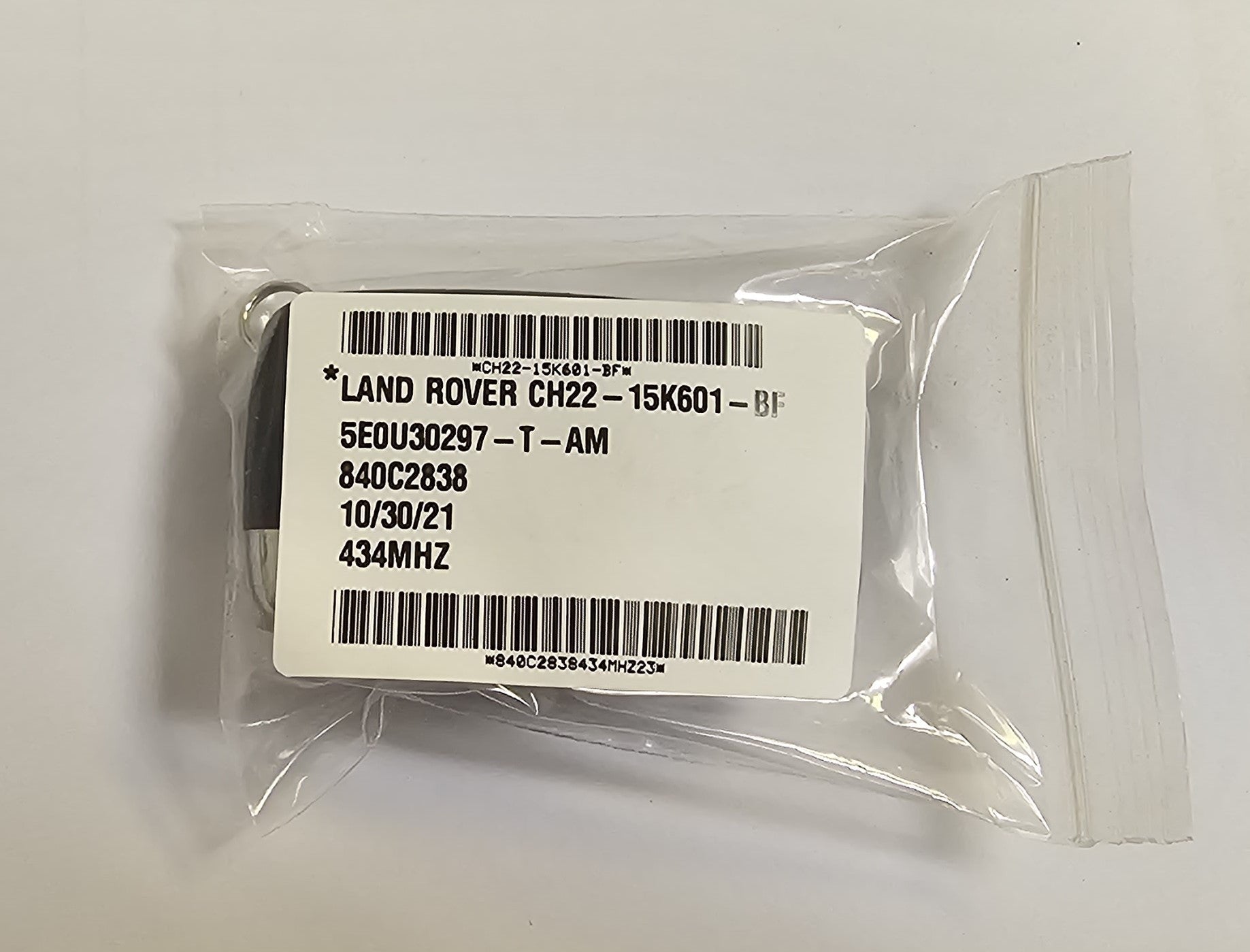 Genuine Land Rover Discovery 5 Key Remote 433Mhz 2017> Lr087663