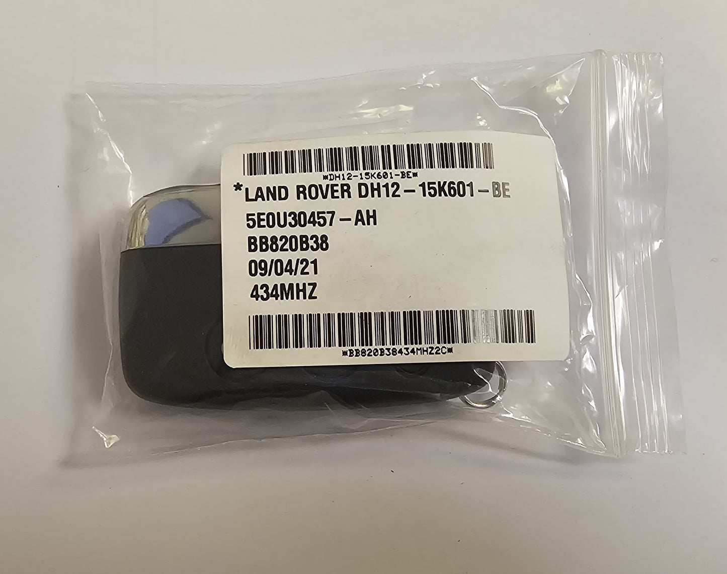 Clé à distance Land Rover Defender 433 MHz 2013-16 LR087665