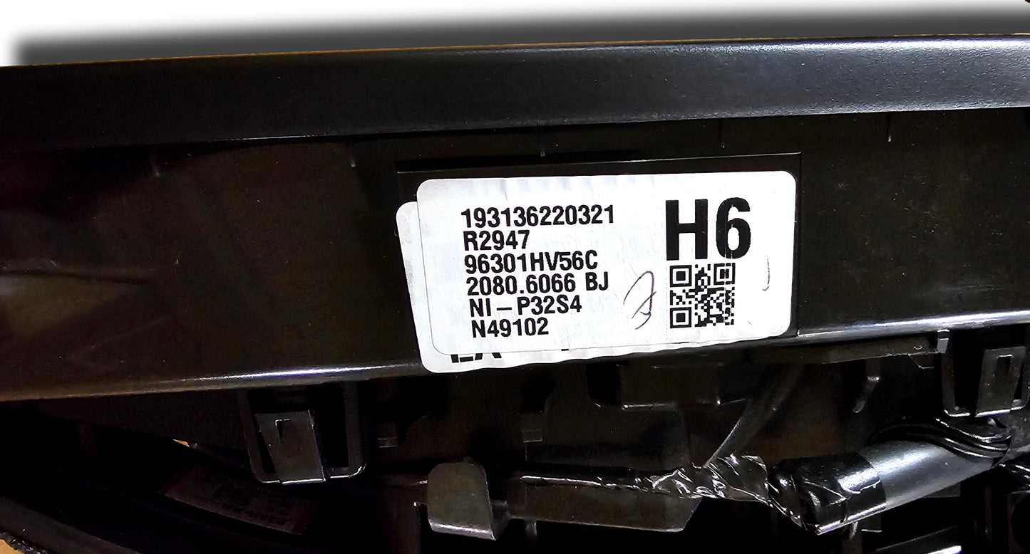 Espejo de puerta original Nissan Qashqai mano derecha 2018-21 96301HV56C(H6)