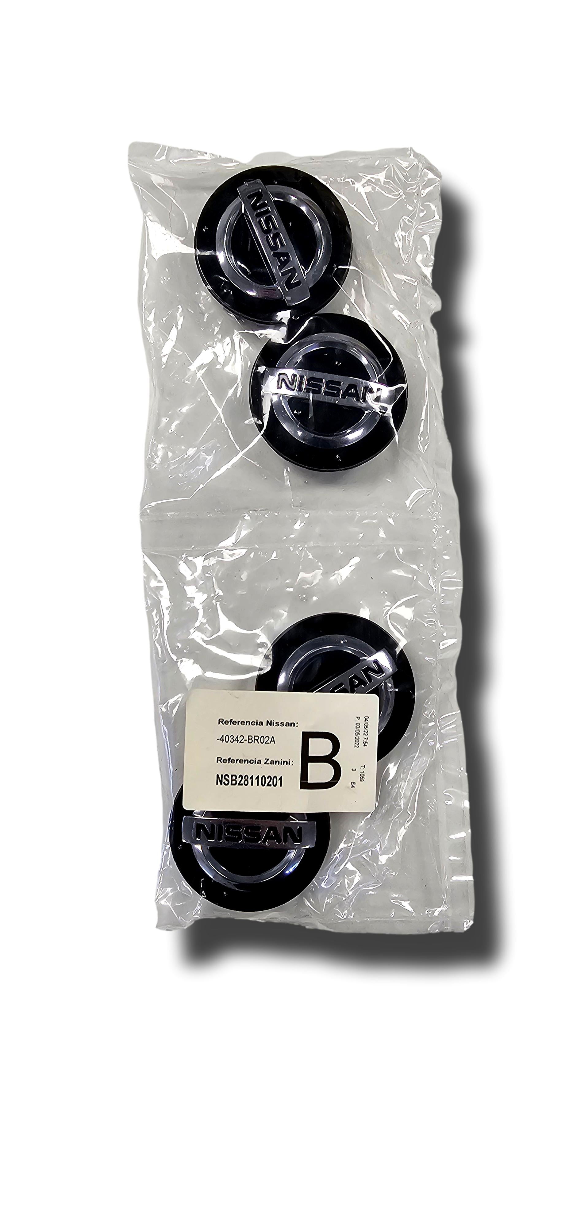 Genuine New Nissan Wheel Centre Cap Black Single 40342Br02A