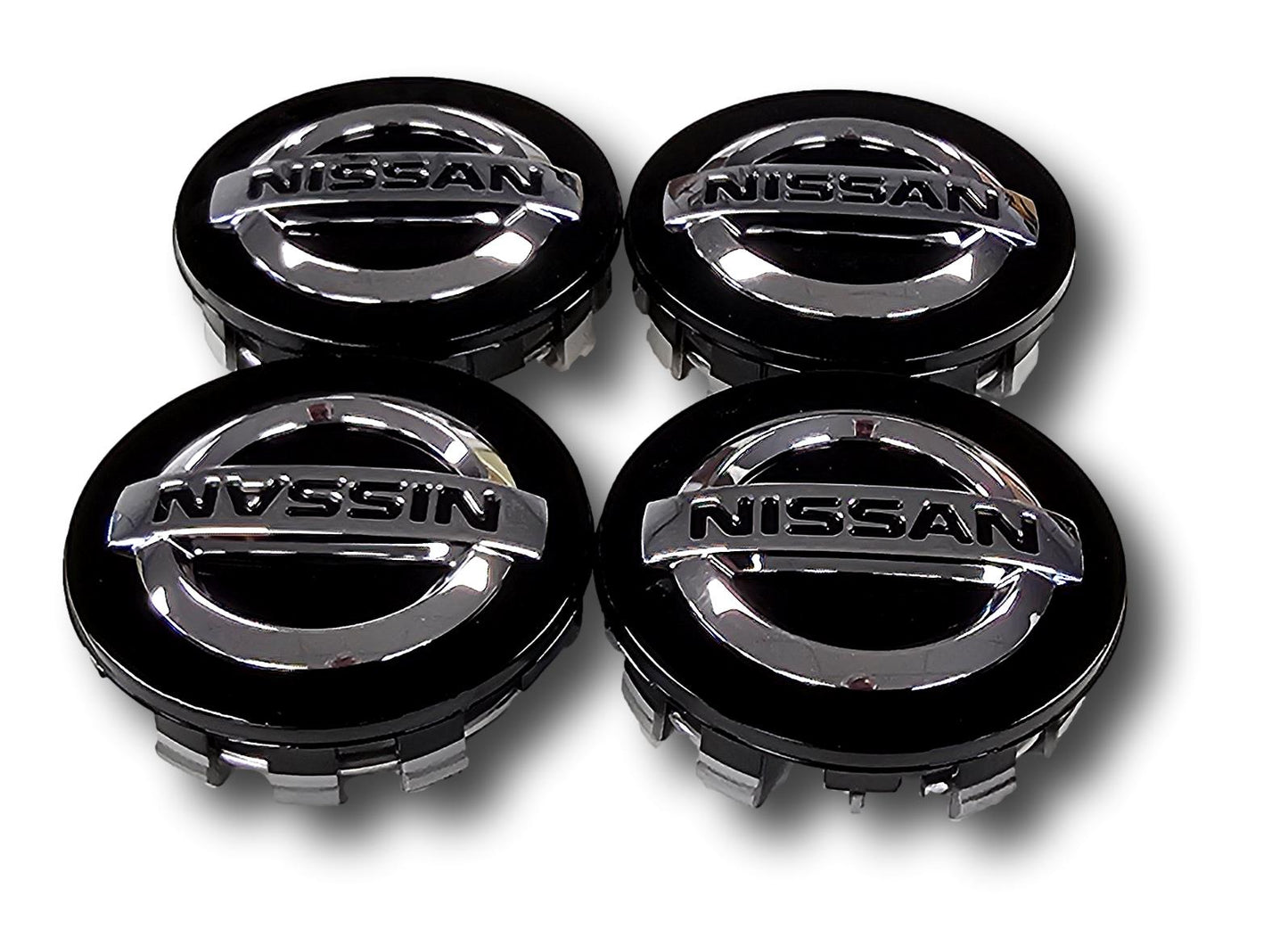 Set nero del nuovo Nissan Wheel Center set di quattro 40342 BR02A