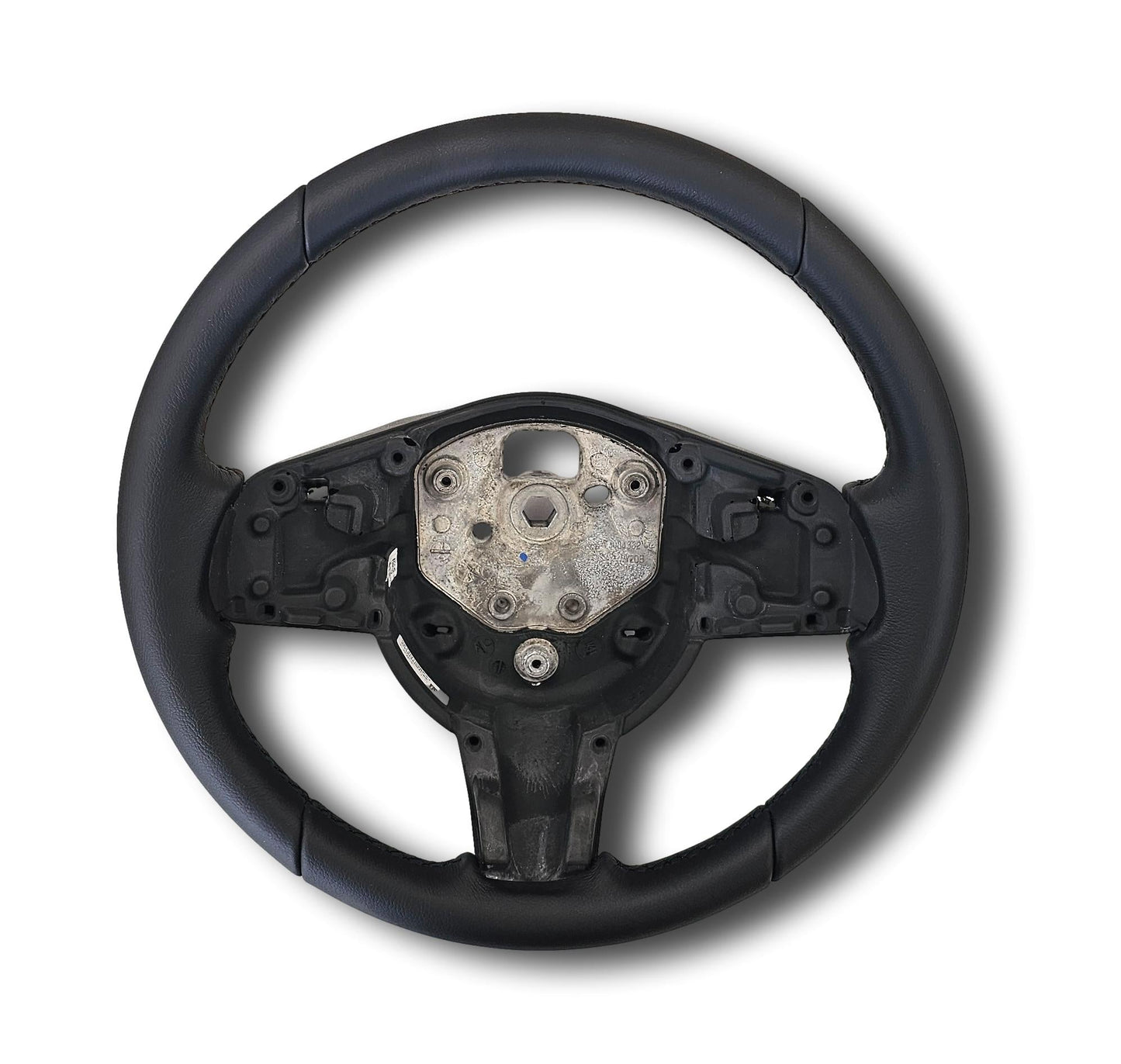 Jaguar Xf Leather Steering Wheel Jet Black 2016 On T4N1036Pvj (#1701023)
