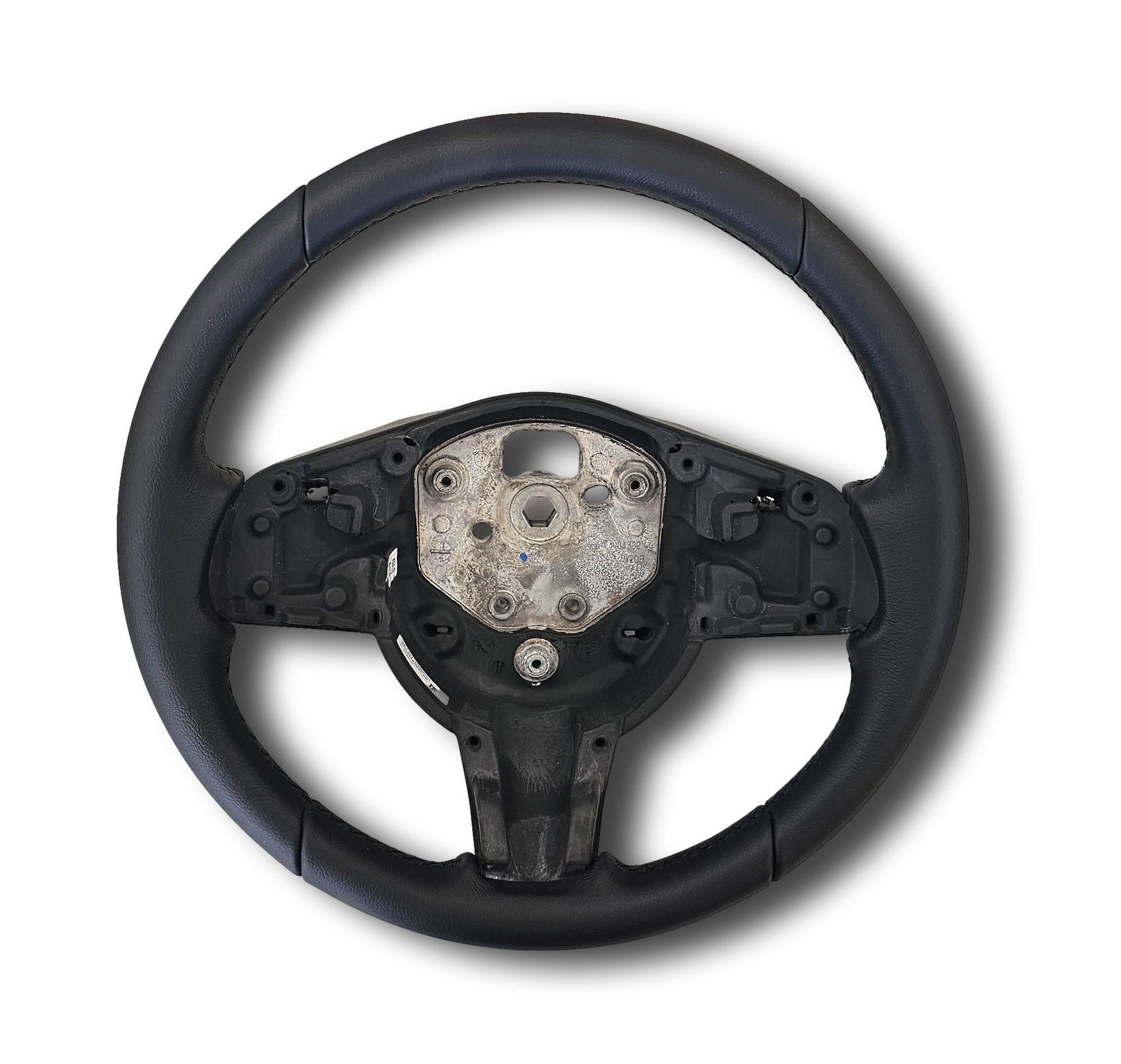 Jaguar Xf Leather Steering Wheel Jet Black 2016 On T4N1036Pvj (#1701023)