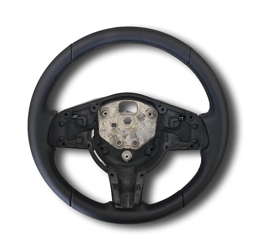 Jaguar Xf Leather Steering Wheel Jet Black 2016 On T4N1036Pvj (#1701023)