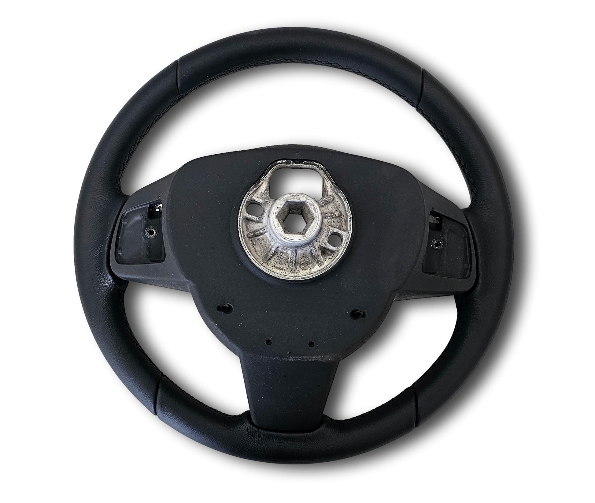 Jaguar Xf Leather Steering Wheel Jet Black 2016 On T4N1036Pvj (#1701023)