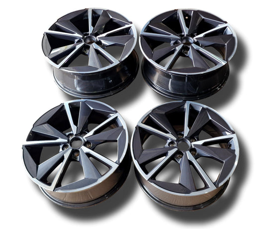 New Nissan Qashqai 19’’ Alloy Wheels Diamond Cut Set Of 4 D03006Ua4J 2021-24