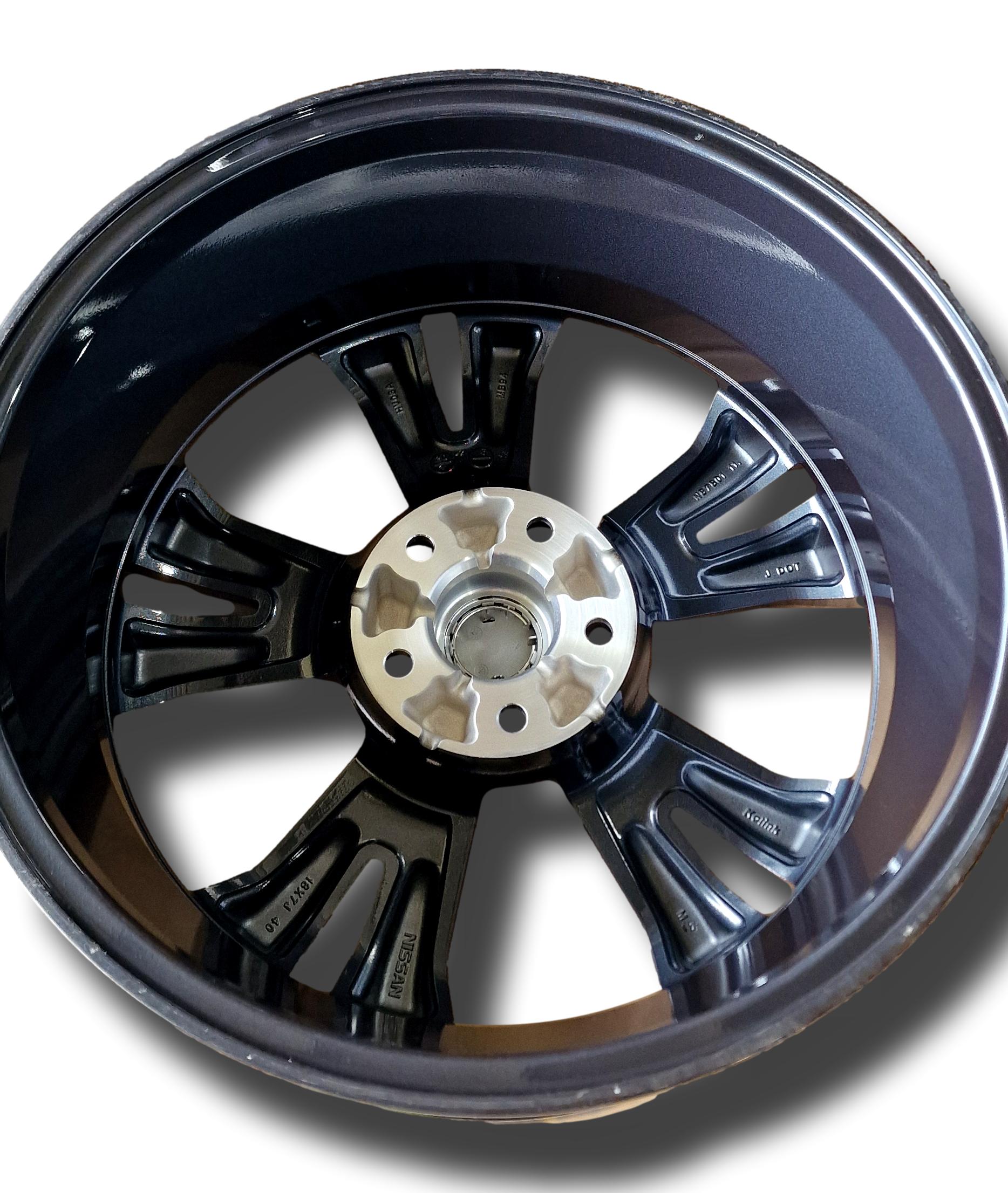 New Nissan Qashqai 18’’ Alloy Wheel Diamond Cut And Grey D0300Hv03A 2018-20 Wheels