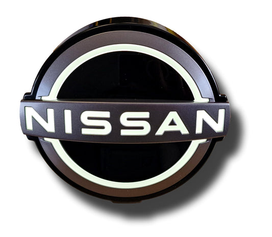 Genuine New Nissan Leaf Illuminated Front Grille Badge 628906Wk5C 2017-22