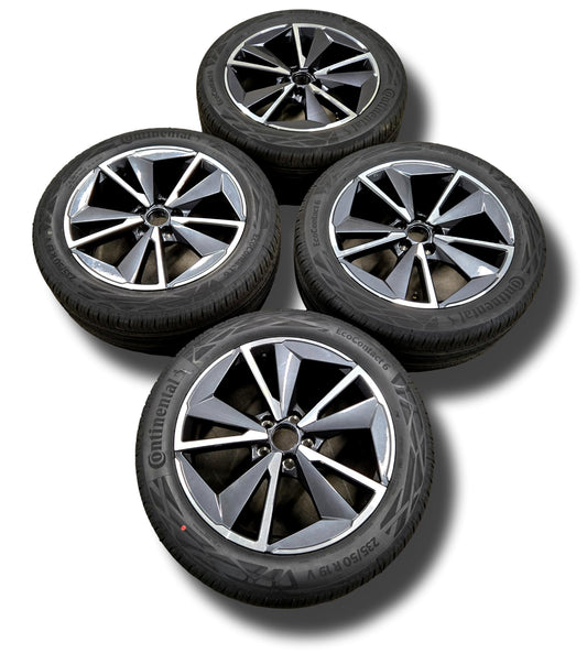 Genuine Nissan Qashqai 19’’ Alloy Wheel And Tyre Set J12 2021-2024