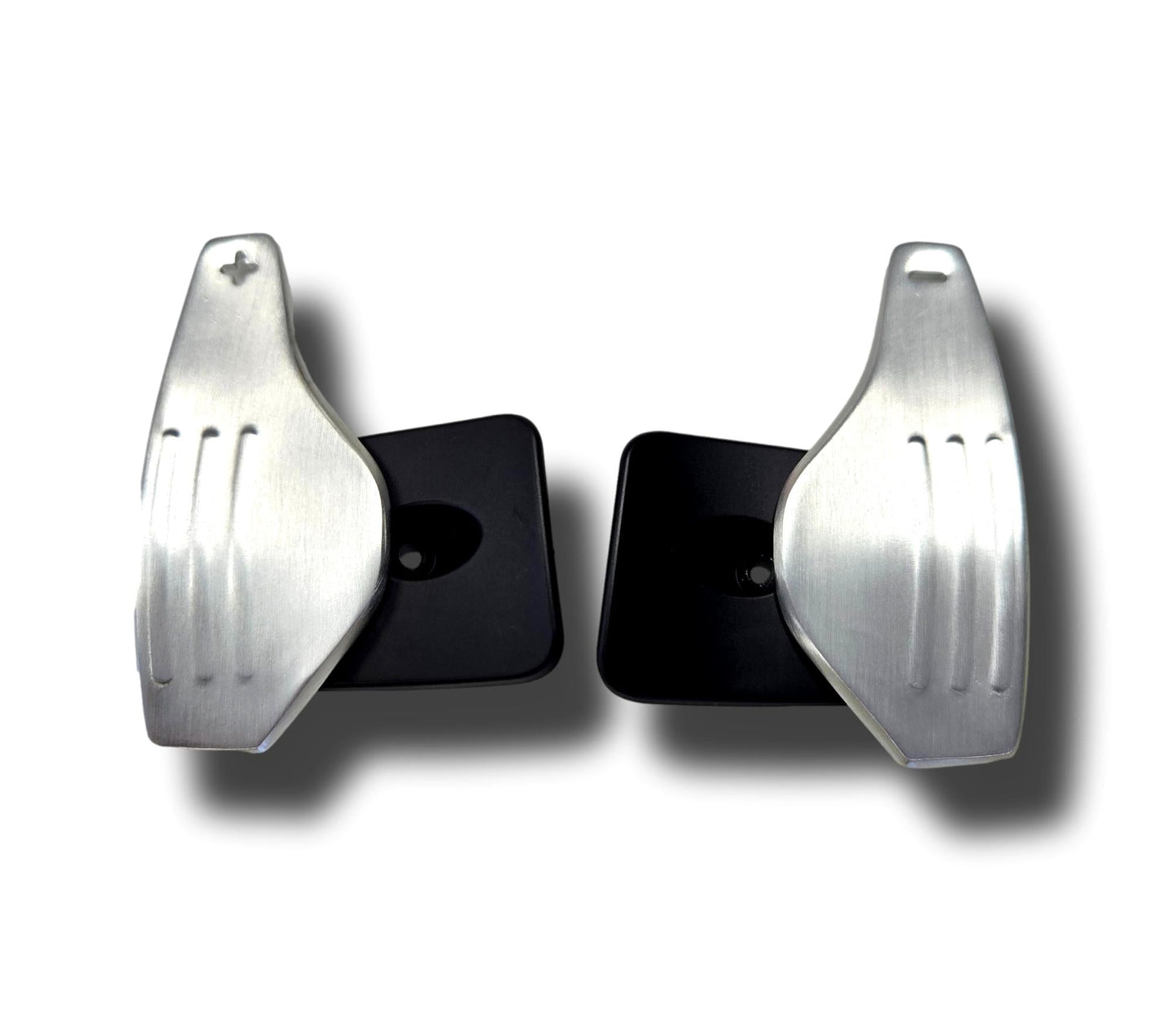Genuine New Jaguar Gear Change Paddles Aluminium Silver T2R6547Mmu (#0511Done) Steering Wheel