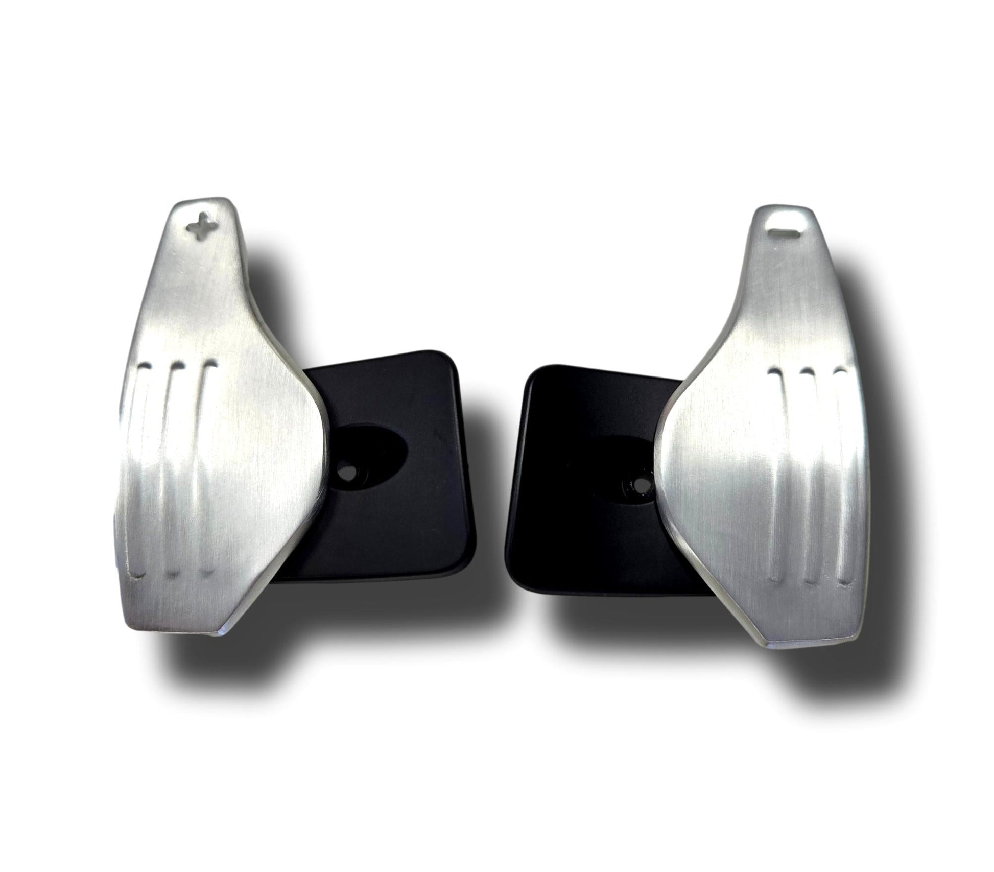 Genuine New Jaguar Gear Change Paddles Aluminium Silver T2R6547Mmu (#0511Done) Steering Wheel