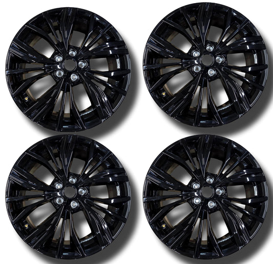 Nissan Juke 19’’ Set of 4 Alloy Wheels Gloss Black Akari GENUINE Wheels
