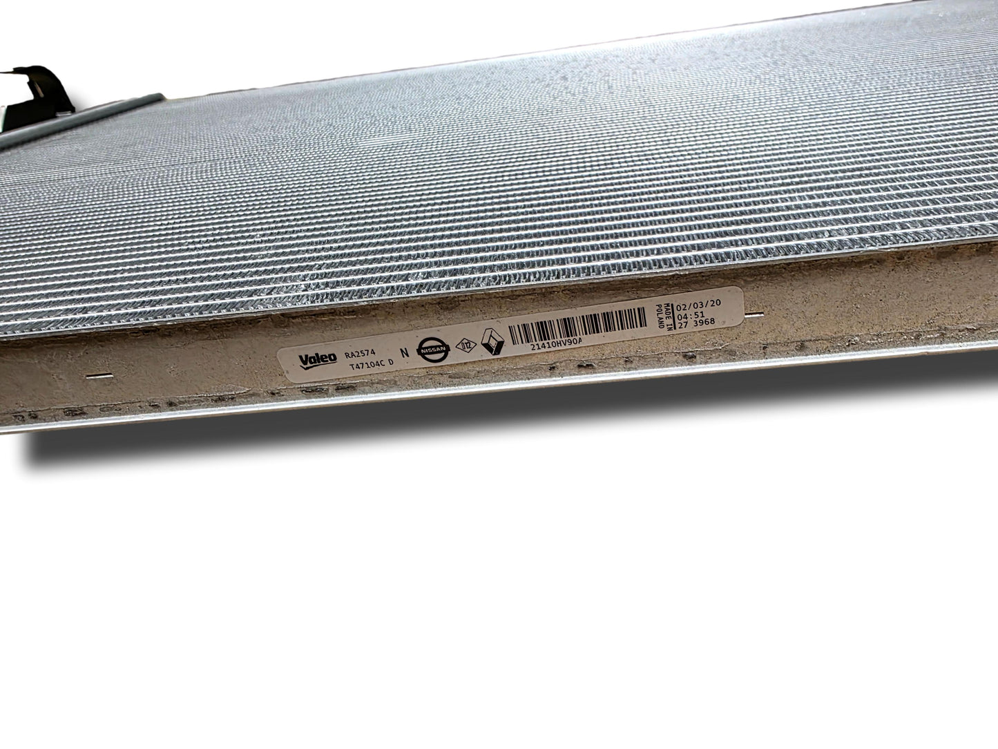 Radiateur d'origine neuf pour Nissan Qashqai 1.7 dCi 21410HV90A 2018-20 (#05112024)