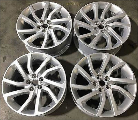 Genuine Land Rover Discovery Sport 18” Style 511 5 split spoke Silver Alloys Norfolk Prestige Car Parts UK Ltd