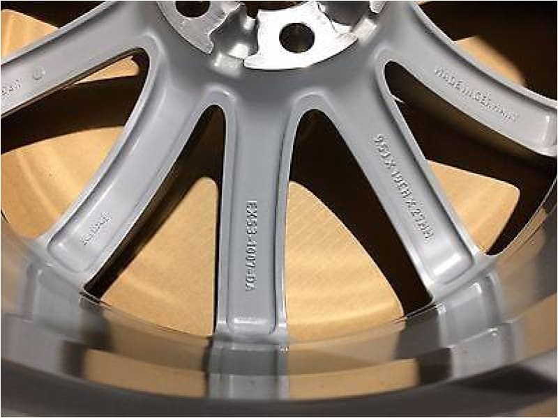 Jaguar F Type 19" Propeller Rear Silver alloy Jaguar