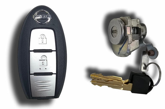 Genuine Nissan Qashqai Remote Key and Door Lock  285E35RF0C 998106UD2A