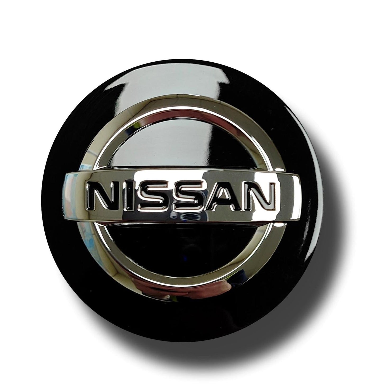 Véritable nouveau capuchon de centre de roue Nissan Navara noir simple 2014&gt;ON 40342 6HL6A