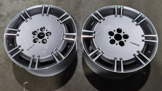 Jaguar Xj 20’’ Amirante Alloy Wheel Pair Of Fronts C2D7439 Motor Vehicle Rims & Wheels