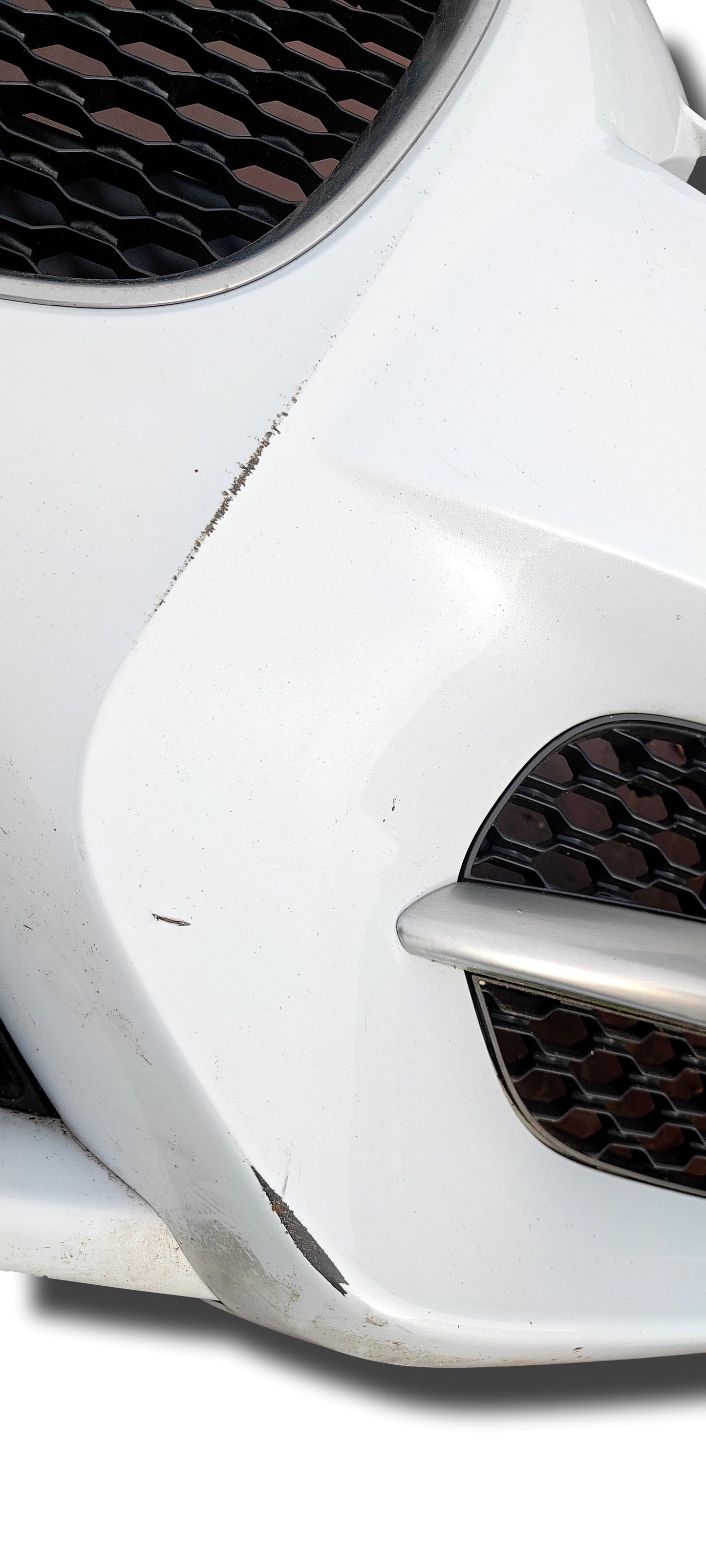 Jaguar XF R Sport komplett vordere Stoßfänger White Pearlescent X260 2016-2020 (27022024)
