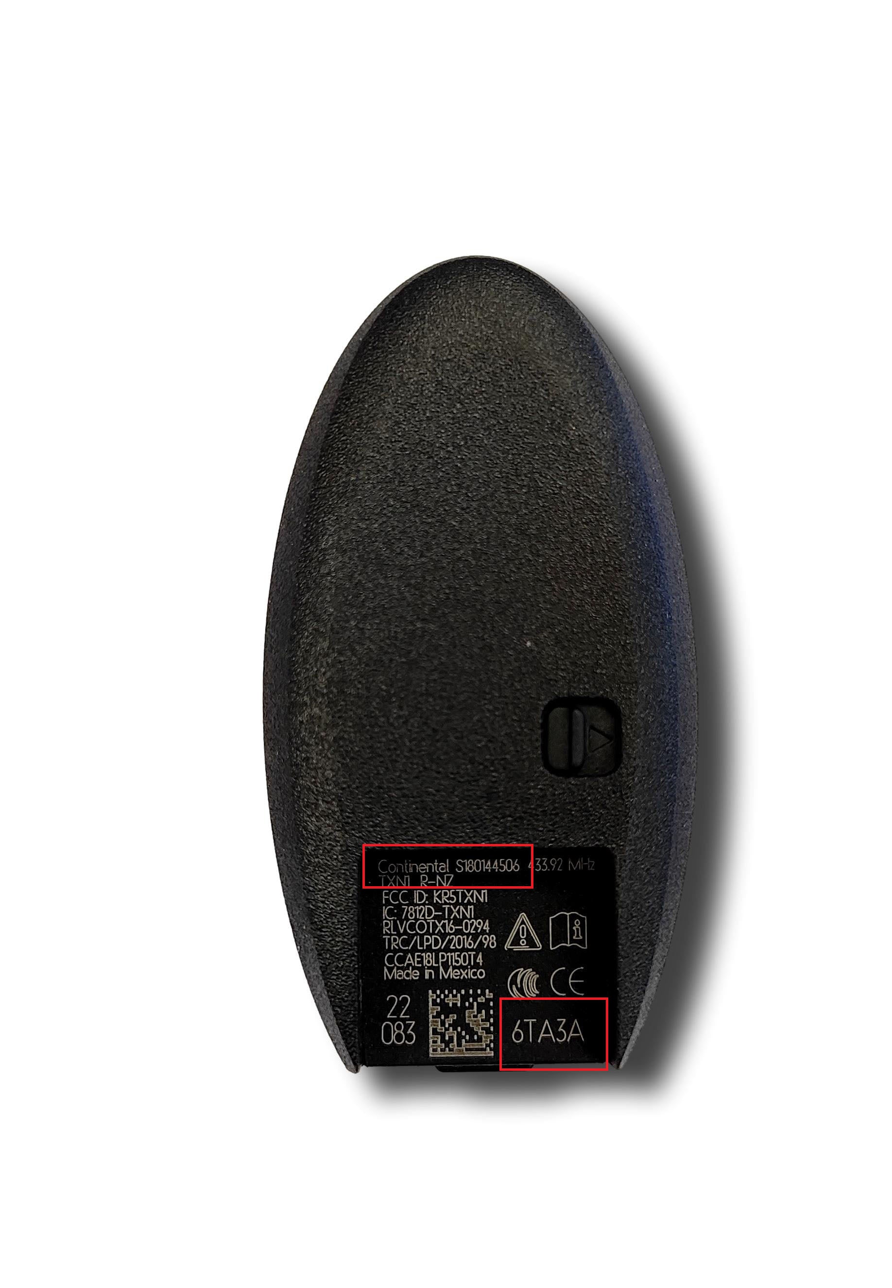 Genuine New Nissan Rouge Key Remote 4 Button 2019-21 285E3 6Ta3A (07032024)