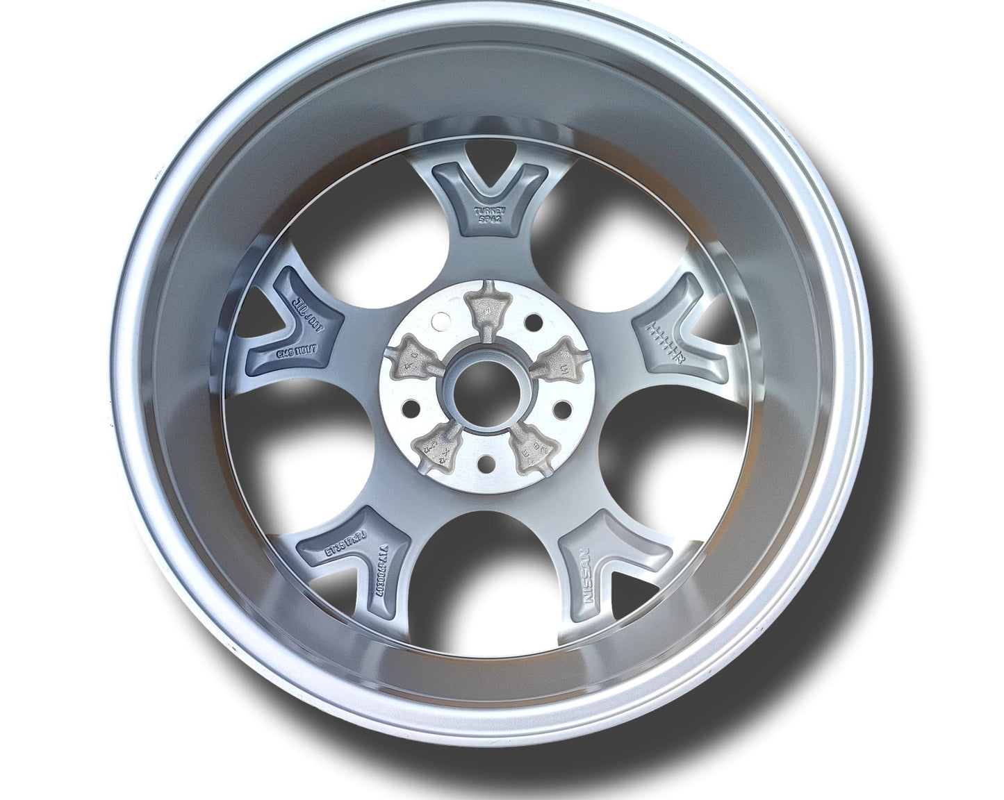 New 17" Silver Alloy Wheel 7J 35 off Set of 4