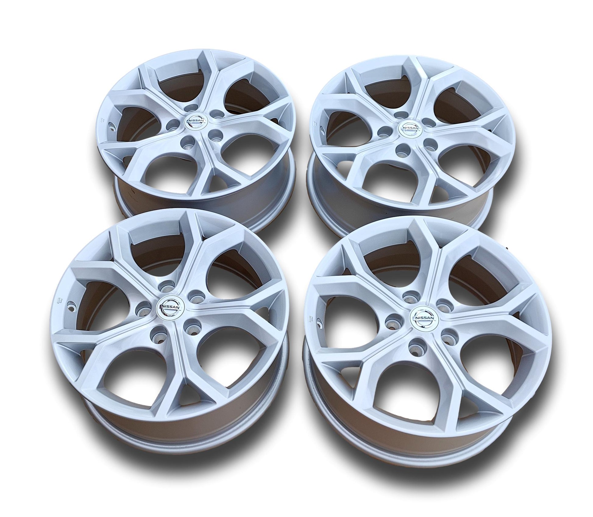 Genuine New Nissan Juke 17’’ Silver Alloy Wheel 7J 35Off Set Of 4 403006Pa1A Wheels