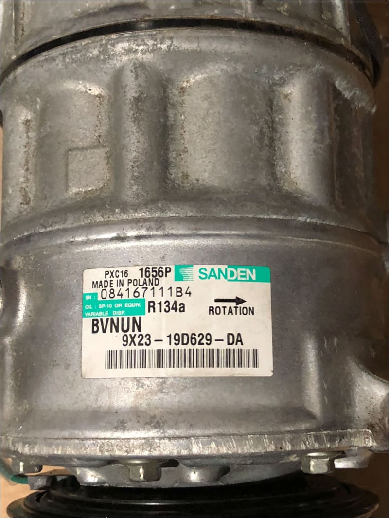 Genuine Range Rover Sport Compressor AC 3.0Td 2010-2013 LR056365 9X2319D629DA Norfolk Prestige Car Parts UK Ltd